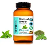 DR WAKDE'S Minzblattpulver - 100 g (3,5 Unzen) | Rein, Raw & Getrocknetes Pulver | Ayurveda-Kräuter | Vegan | Nichts hinzugefügt, nichts entfernt