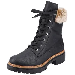 Winterboots, mit Kunstfell am Schaft, Gr. 39, schwarz, , 54254826-39