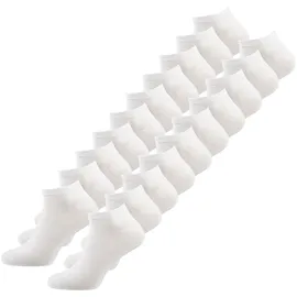 Nur Der Sneakersocken Classic 20er Pack Weiß 43-46