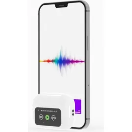 Gembird TWS In-Ear Kopfhörer mit LCD-Display und ANC, Weiß - Weiß