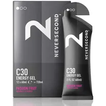 neversecond Energiegel Passionsfrucht 12 x 60 ml
