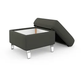 sit&more Visby Struktur fein anthrazit/nickel satiniert