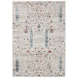 benuta Basic Waschbarer Teppich George - Multicolor 240x340 Cm - Kunstfaser - Rechteckig & Im Style: Vintage, Elegant, Retro - Pflegeleicht Für Wohnzimmer Schlafzimmer