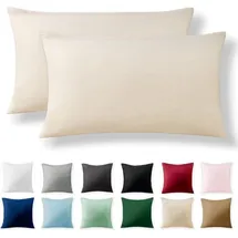 Alreya Kissenbezug 40 x 80 cm Beige