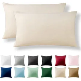 Alreya Kissenbezug 40 x 80 cm Beige
