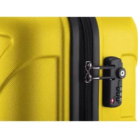 suitline Koffer-Set 3-tlg. gelb