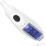 SALTER TE-150-EU digitales fieberthermometer ohr mit Jumbo-Display, berührungsloses Infrarot Thermometer, kontaktlos In-Ear-Messung, Nachtmodus, fkinder fieberthermometer, Fieberalarm