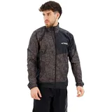 Adidas Terrex Trail Running Windjacke Charcoal / Black M