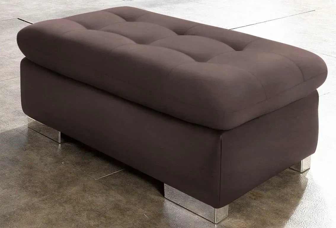 Hocker SIT & MORE "Pale", braun, B:100cm H:41cm T:65cm, Luxus-Kunstleder im Korpus und Softstruktur aus 80% Polyester und 20% Polyamid in Sitz und Rücken.;Struktur (80% Polyester, 20% Polyamid);Materialmix: Softlux-Kunstleder im Korpus, Sitz und Rücken in Strukturstoff (80% Polyester, 20% Polyamid);Luxus-Microfaser ALTARA NUBUCK, unsere bewährte Microfaser aus 100% Polyester, Hocker, Hocker