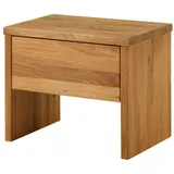 Massivmoebel24 Nachtschrank Jangali 50 x 35 x 40 cm Beige