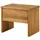 Massivmoebel24 Nachtschrank Jangali 50 x 35 x 40 cm Beige