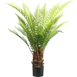 Kunstpflanze CREATIV GREEN "Baumfarn Dicksonia", grün, H:115cm, Kunstpflanzen, in beeindruckender Größe
