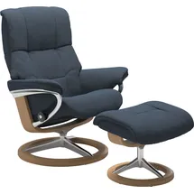 Stressless Stressless® Relaxsessel »Mayfair«, mit Signature Base, Größe S, M & L, Gestell Eiche blau