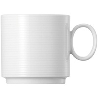 Thomas Porzellan Tasse Loft Kaffeetasse, 200 ml, Porzellan weiß