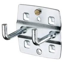 Gedore 2008475 1500 H 21-35 - Werkzeughaken doppelt, senkrechtes Hakenende 35x6 mm