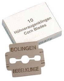 Param Hornhauthobel Klingen 10er Pack