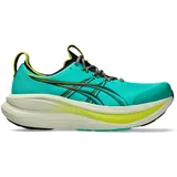 ASICS Gel-Nimbus 28 TR Neutralschuh Herren-grün, schwarz, Größe 42,5 (auch verfügbar in 42, 42.5, 43.5, 44, 44.5, 45, 46, 46.5, 47, 48)