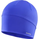 Salomon active microfleece mutze blau