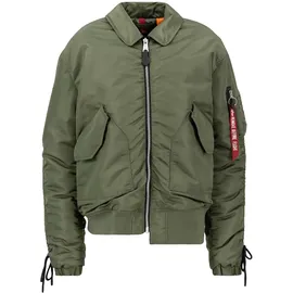 Alpha Industries CWU MA-1 Bomberjacke grün XS