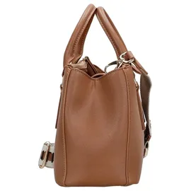 Valentino Zero Re Henkeltasche Kunstleder Brown