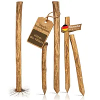 BooGardi Staketenzaun 6 cm x 180 cm Haselnuss