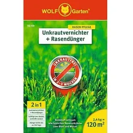 WOLF-Garten SQ 120 Unkrautvernichter plus Rasendünger 2,4 kg