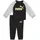 Puma Baby Jogginganzug Minicats ESS Raglan Crew Set FL INF 686281-51 62 - PUMA Black-Gold Moon - 62
