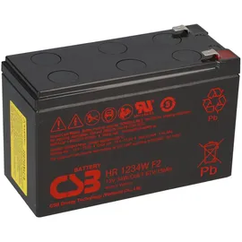 CSB Bleiakku 12v 8,4ah HR 1234W F2 12v 34w 1,67v/15min AGM Blei Accu Hochstrom