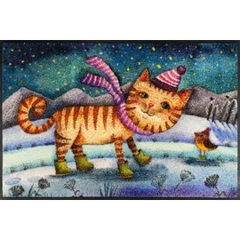 Wash+Dry Little Boots 50 x 75 cm Blau