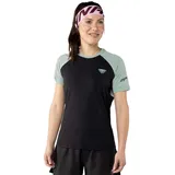 Dynafit Alpine Pro Kurzarm-t-shirt - Black Out / Jadelite - S