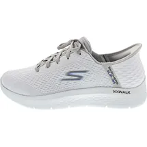 SKECHERS Go Walk Flex New World Herren Slipper, weiß, Größe 48 - 48