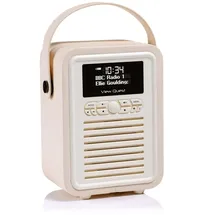 View Quest Retro Mini DAB+ cremeweiß