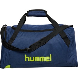 hummel Core Sports Bag DARK DENIM/LIME Punch