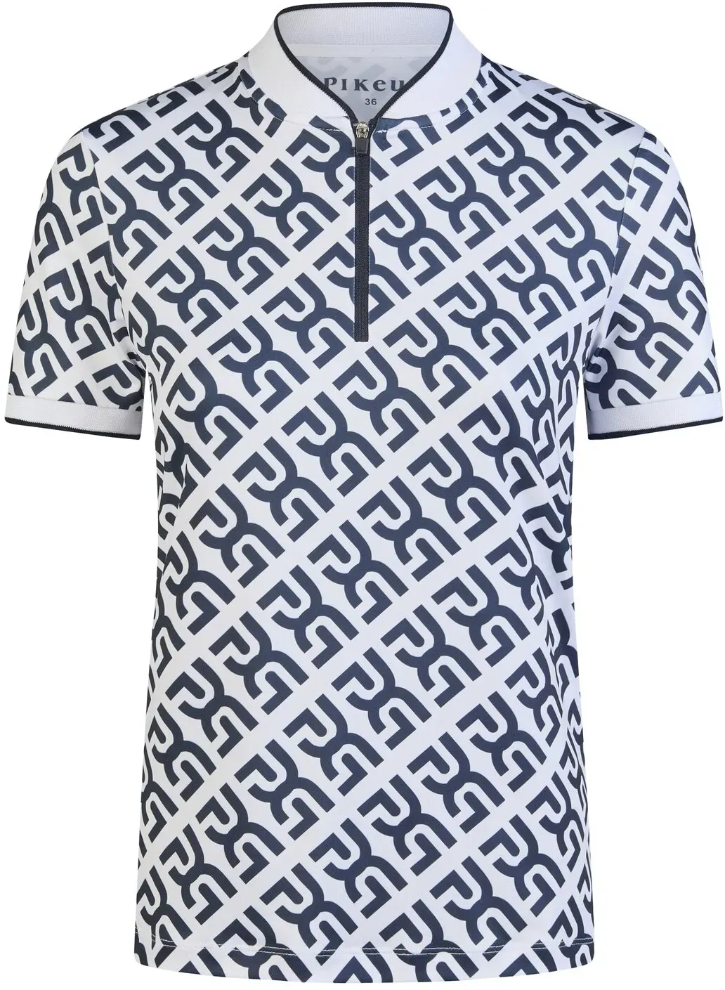 PIKEUR Sports Zip Funktions-Poloshirt nightblue 32