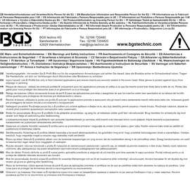 BGS Kraft-Steckschlüssel-Einsatz E-Profil, tief 5348, Antrieb Innenvierkant 20 mm (3/4"), SW E20