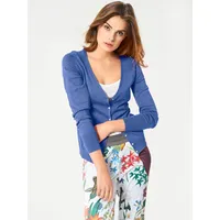 Heine Feinstrickjacke in royalblau | Gr.: 46