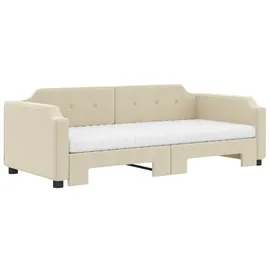 vidaXL Tagesbett 90 x 200 cm Beige
