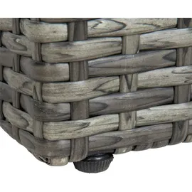 Estexo Hochbeet 77 x 77 x 77 cm Anthrazit