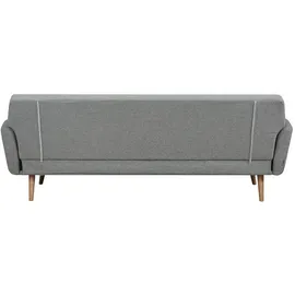 SalesFever Schlafsofa hellgrau
