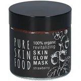 Pure Skin Food Bio Skin Glow Maske mit Erdbeere & Superfoods 60 ml