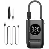 Tigrezy - Tragbarer Luftkompressor, 150 psi Mini-Elektro-Fahrradpumpe mit Digitalanzeige und LED-Licht, 4000-mAh-Akku, kabelloser Autoreifenfüller