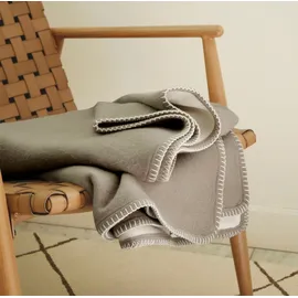 framsohn frottier Bio Flanell Doubleface Kuscheldecke 150 x 200 cm Beige