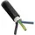 BKL Electronic 071049/50 Erdkabel NYY-J 5 G 2.5 mm2 Schwarz 50 m)