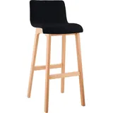 CLP Barhocker Hover Stoff schwarz