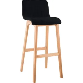 CLP Barhocker Hover Stoff schwarz
