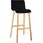 CLP Barhocker Hover Stoff schwarz