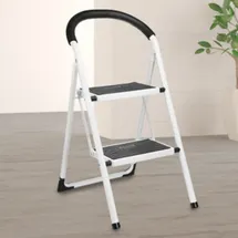 Hi Trittleiter 2 Stufen weiß