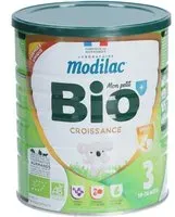 Modilac 3 Bio lait de croissance Lait 800 g