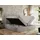 MKS Boxspringbett 160 x 200 cm H3 Hellgrau