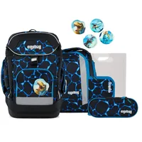 ergobag Maxi 6-tlg. Bärassic Garden blau